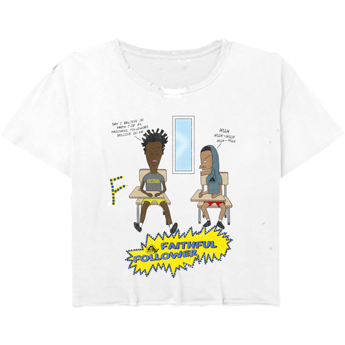 Faithful Followers '' Say I Believe'' White  Tee